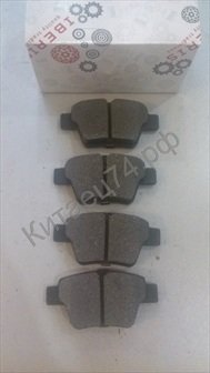 Колодки тормозные задние Geely Emgrand EC-7/RV (аналог Сингапур) 1064001725-analog2