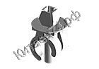 Фиксатор упора капота Chery Amulet A11-8402261 Фиксатор упора капота Chery Amulet A11-8402261